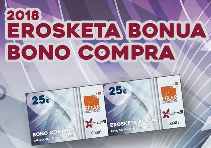 Campaña primavera 2018, Bonos-Compra canjeables, convierte 40 euros en 50.
