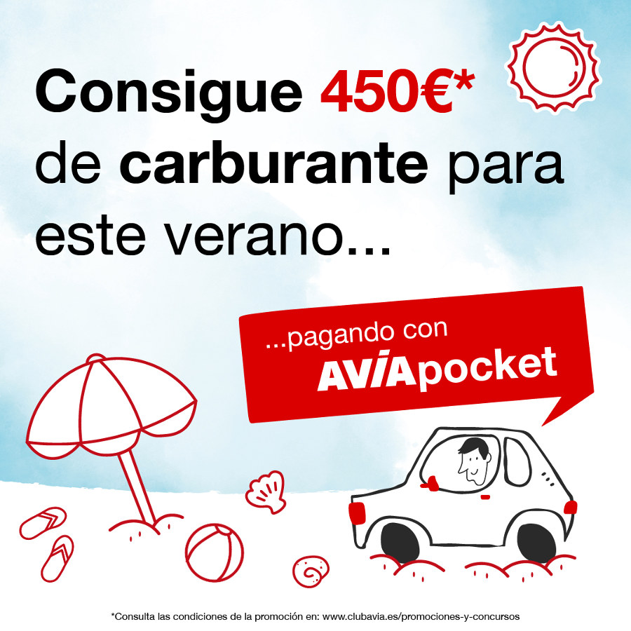 Gana 450 euros en carburante - AVIApocket