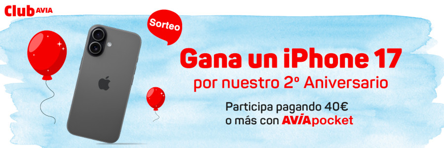 Desde Club AVIA sorteamos el nuevo iPhone 17