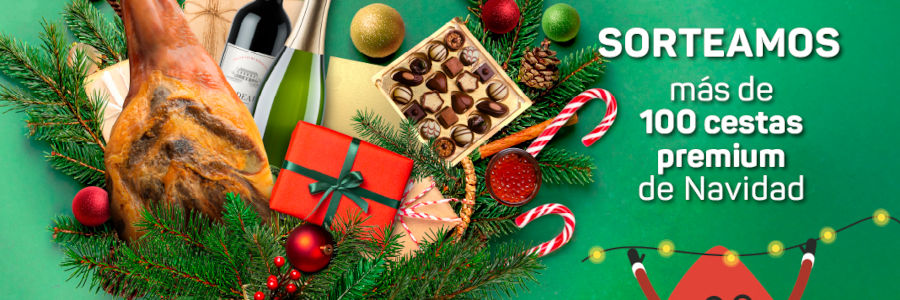 Sorteamos más de 100 cestas de navidad premium - Club AVIA