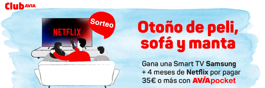 Sorteo TV Samsung + 4 meses de Netflix