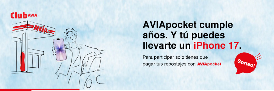 AVIApocket cumple años, llévate un IPhone 17